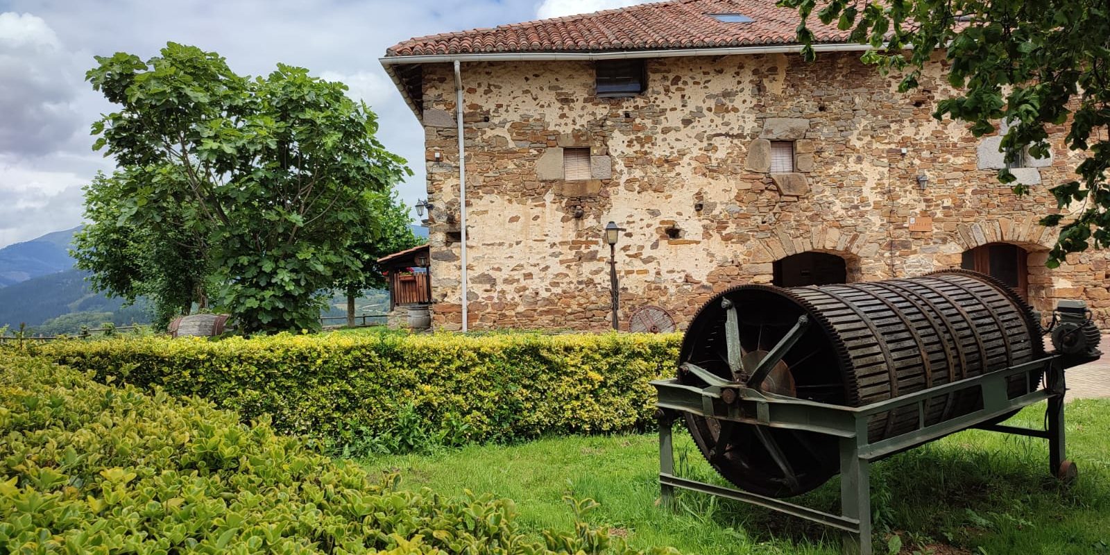 18th century txakoli farm house